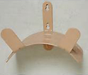 Wall mounted Wet/Dry combo Hose Hanger